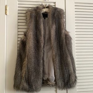 Banana Republic Faux Fur Vest